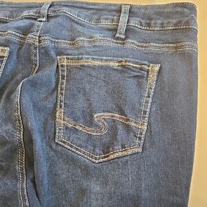 Silver Jeans Women's Dark Indigo Bootcut Jeans